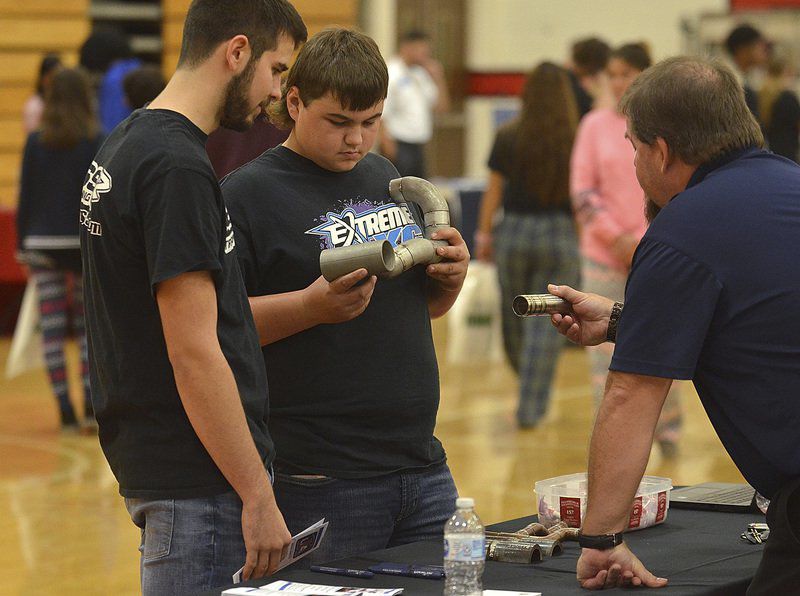 Career, college fair draws 850 kids from five counties